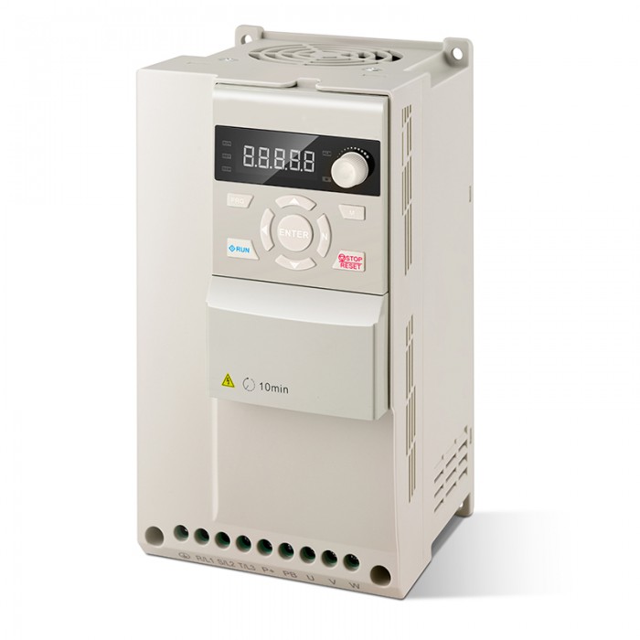 Convertitore di frequenza VFD serie H100 5HP 3.7KW 15.2A Convertitore di frequenza VFD monofase/trifase 220V