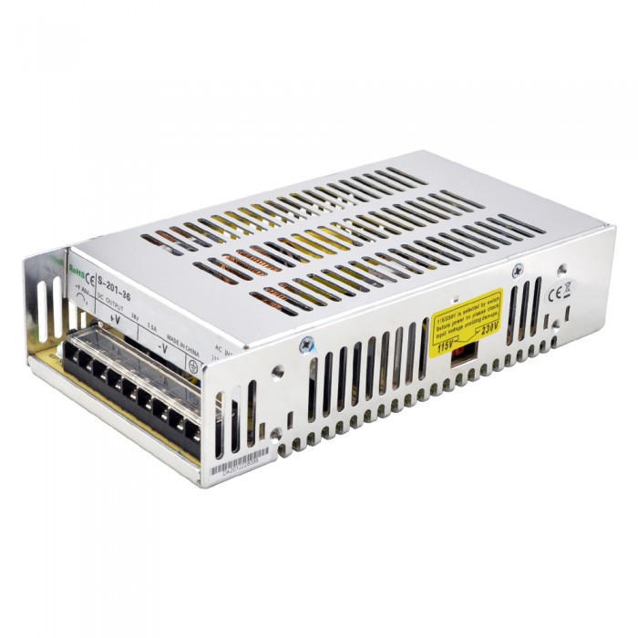 201W 36VCC 5,5A 115/230V Alimentatore a commutazione Motore passo-passo Kit router CNC Alimentatore CNC