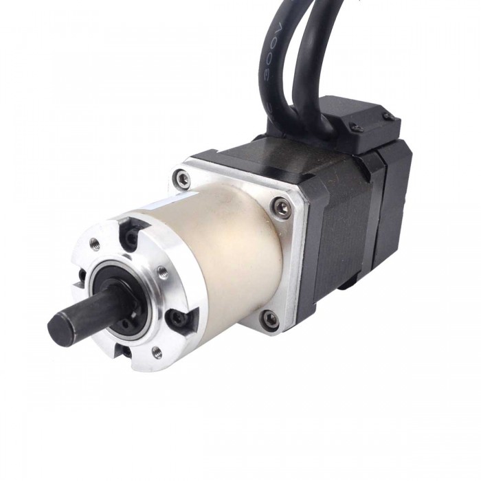 Nema 17 Motoriduttore passo-passo bipolare L=48mm 1,8 Gradi 0.52Nm 1.68A 2.8V con encoder 51:1 1000CPR