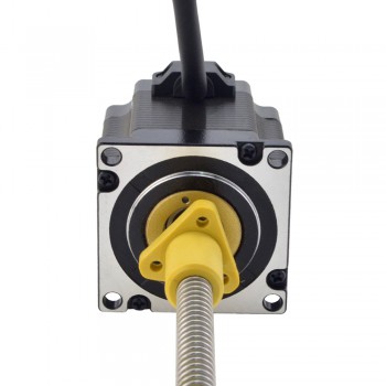 Attuatore lineare per motore passo-passo Acme esterno NEMA 23 3,0 A 1,8 gradi 1 Nm Rivoluzione cavo 2,54 mm (0,1