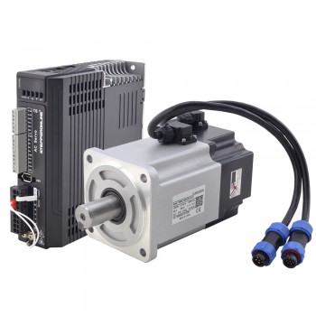 Kit driver e servomotore CA digitale serie T6 1000 W 3000 giri/min 3,19 Nm con freno Encoder a 17 bit IP65