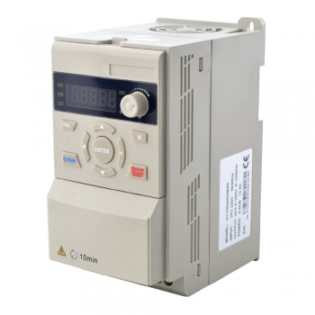 Azionamento a frequenza variabile VFD serie H110 3HP 2.2KW 12.5A monofase/trifase 220V per controllo velocità motore mandrino