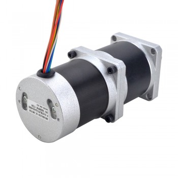 24V 172W 70RPM Motore DC senza spazzole 50:1 con cambio ad alta precisione Motoriduttore BLDC