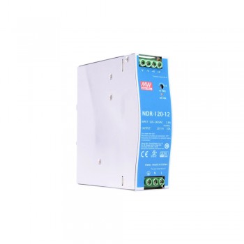 NDR-120-12 MEAN WELL Alimentatore CNC 120W 12VDC 10A 115/230VAC Alimentatore DIN RAIL