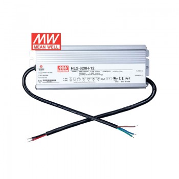 HLG-320H-12 MEAN WELL Alimentatore switching 264W 22A 12V Tensione costante + driver LED corrente