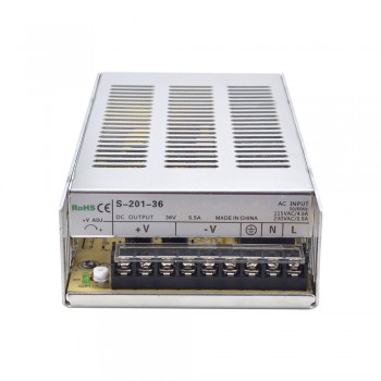 201W 36VDC 5.5A 115/230V Alimentatore a commutazione Motore passo-passo Kit router CNC Alimentatore CNC