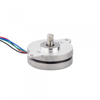 Motore passo-passo rotondo Nema 14 bipolare 0,9 gradi 5Ncm 0,5A 8,5V Φ36x12mm 4 fili