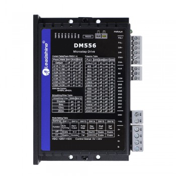 Driver passo-passo digitale Leadshine 0,5-5,6 A 20-50 V CC per motore passo-passo Nema 17, Nema 23, Nema 24