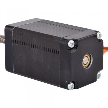 Attuatore motore passo-passo lineare esterno Nema 11 bipolare 1,8 gradi 0,67 A 6,2 V 12,0 Ncm Vite di comando 100 mm