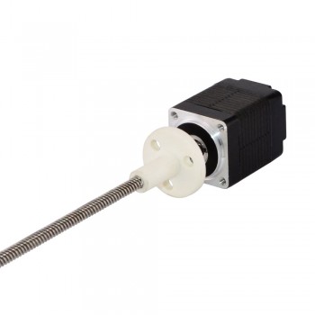 Nema 8 motore passo-passo lineare esterno bipolare 1,8 gradi 0,24 A 5 V piombo rivoluzione 2 mm/0,07874" vite di comando 150 mm