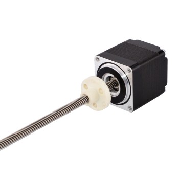 Attuatore lineare motore passo-passo esterno Nema 11 bipolare 1,8 gradi 0,42 A 5 V piombo rivoluzione 2,54 mm/0,1