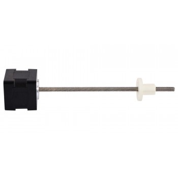 Attuatore motore lineare esterno Nema 14 bipolare 1,8 gradi 0,57 A 5 V giro cavo 0,794 mm/0,031