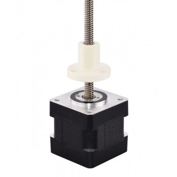Attuatore motore lineare esterno Nema 14 bipolare 1,8 gradi 0,57 A 5 V giro cavo 0,794 mm/0,031