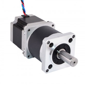 Motore passo-passo Nema 23 Lunghezza=56mm 103Ncm 0,09 gradi 2,8A 2,5V con riduttore epicicloidale ad alta precisione 20:1