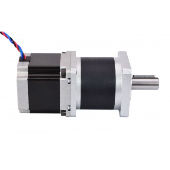 Motore passo-passo Nema 23 Lunghezza=56mm 103Ncm 0,09 gradi 2,8A 2,5V con riduttore epicicloidale ad alta precisione 20:1