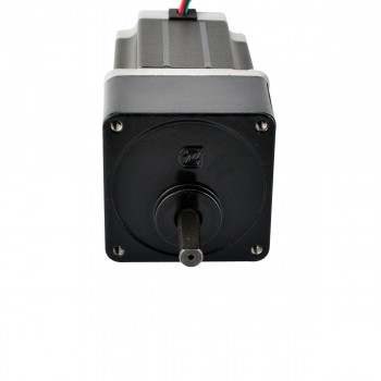 Motore passo-passo Nema 23 bipolare Lunghezza=76mm 1,89Nm 0,06 Gradi 2,8A 3,2V con riduttore cilindrico 30:1
