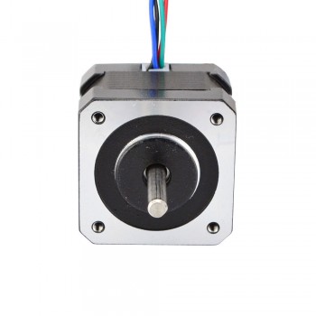 5 PZ Nema 17 Motore Passo-passo Bipolare 1,8 Gradi 26Ncm 0,4A 12 Volt 42x42x34mm 4 Fili