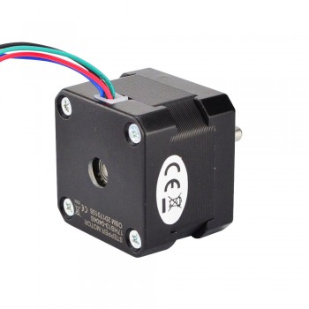 5 PZ Nema 17 Motore Passo-passo Bipolare 1,8 Gradi 26Ncm 0,4A 12 Volt 42x42x34mm 4 Fili