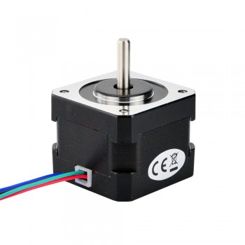 5 PZ Nema 17 Motore Passo-passo Bipolare 1,8 Gradi 26Ncm 0,4A 12 Volt 42x42x34mm 4 Fili