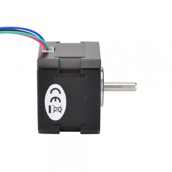 5 PZ Nema 17 Motore Passo-passo Bipolare 1,8 Gradi 26Ncm 0,4A 12 Volt 42x42x34mm 4 Fili