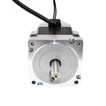 Motore passo-passo Nema 34 bipolare 1,8 gradi 3,4 Nm 4,0 A 2,8 V con albero chiavetta freno
