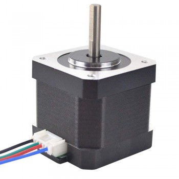 Motore passo-passo Nema 17 bipolare 1.5A 1.8 gradi 45Ncm 12V per stampante/estrusore CNC/3D fai da te