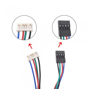 Motore passo-passo Nema 17 bipolare 1.5A 1.8 gradi 45Ncm 12V per stampante/estrusore CNC/3D fai da te