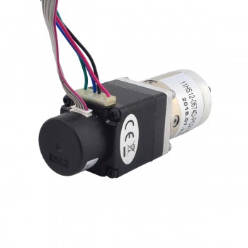 Nema 11 Motore passo-passo con ingranaggi ad anello chiuso L=31mm 1,8 Gradi 0.67A 3.75V 0.07Nm 27:1 con Encoder 300CPR