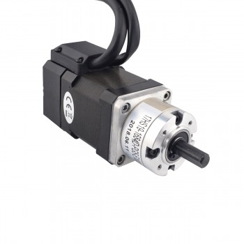 Nema 17 Motoriduttore passo-passo bipolare L=48mm 1,8 Gradi 0.52Nm 1.68A 2.80V con encoder 5:1 1000CPR