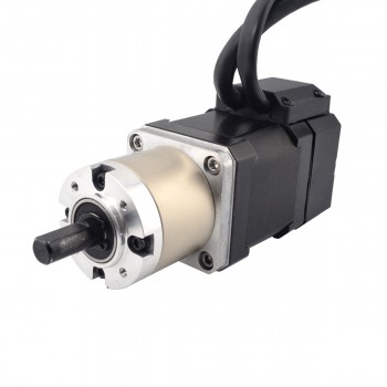 Nema 17 Motoriduttore passo-passo bipolare Lunghezza=48mm 1,8 Gradi 1,68A 2,80V 0,52Nm con encoder 14:1 1000CPR