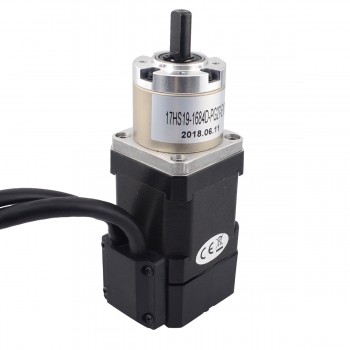 Nema 17 Motoriduttore passo-passo bipolare L=48mm 1,8 Gradi 0.52Nm 1.68A 2.8V con encoder 27:1 1000CPR