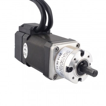 Nema 17 Stepper riduttore bipolare L=60mm 1,8 Gradi 0.65Nm 3.36V con encoder 5:1 1000CPR