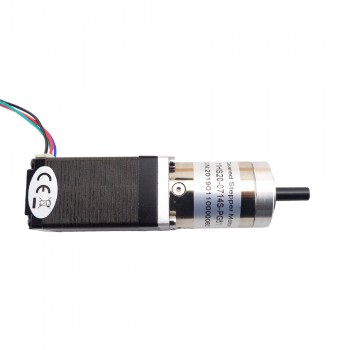 Nema 11 Motoriduttore passo-passo Lunghezza=51mm 0,71A 1,8 Gradi 14Ncm Bipolare con riduttore epicicloidale 50,9:1