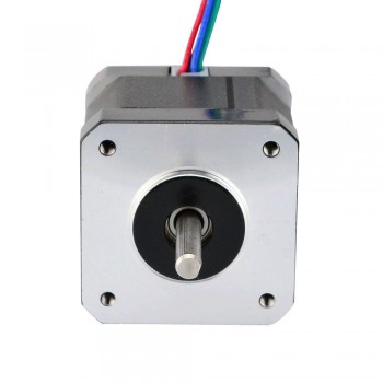 Motore passo-passo Nema 17 bipolare 0,9 gradi 36 Ncm 0,9 A 5,4 V 42x42x40 mm 4 fili