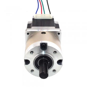 Motore passo-passo Nema 23 Bipolare Lunghezza=56mm1,8 Gradi 1,25Nm 2,8A con riduttore epicicloidale 4:1