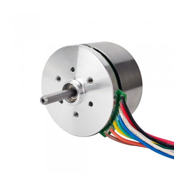 Motore a rotore esterno 24V 4850RPM 0,13Nm 70W 3,6A Ф43,2x27mm Motore piatto CC senza spazzole