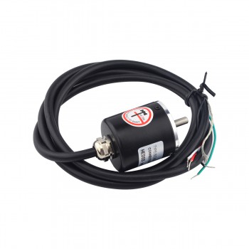 100 CPR Encoder rotativo per motore passo-passo incrementale AB 2 canali 4mm Albero pieno ISC3004