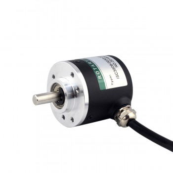 200 CPR Motore passo-passo incrementale Encoder rotativo ABZ 3 canali 6mm Albero pieno ISC3806