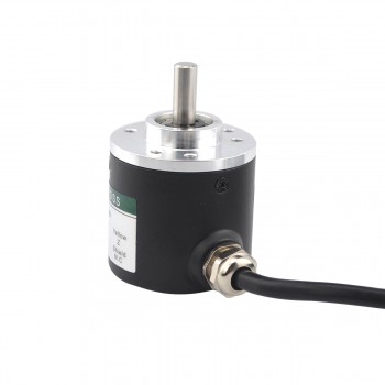 500 CPR Motore passo-passo incrementale Encoder rotativo ABZ 3 canali 6mm Albero pieno ISC3806