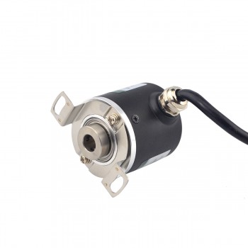 360 CPR Encoder rotativo incrementale Motore passo-passo ABZ 3 canali 8mm Albero cavo IHC3808