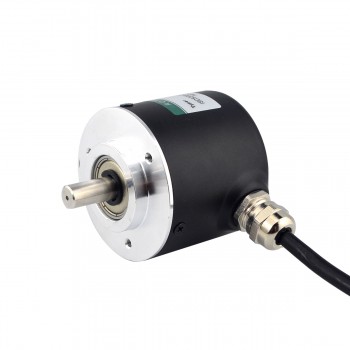 360 CPR Encoder rotativo incrementale Motore passo-passo ABZ 3 canali 8mm Albero solido ISC5208