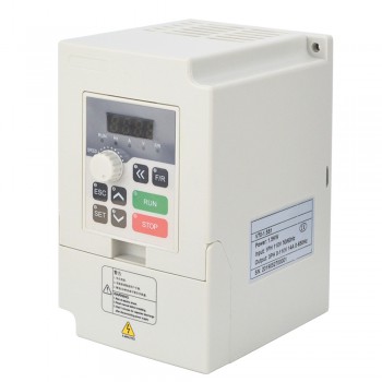 Inverter a frequenza variabile VFD 1,5KW 2HP 14A 110V Inverter per controllo velocità motore mandrino