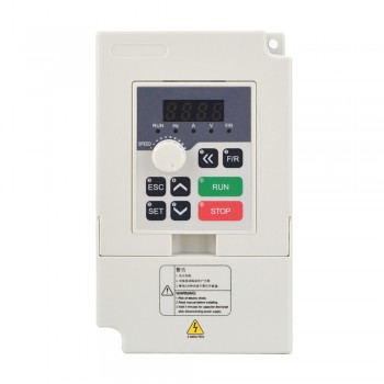 Inverter a frequenza variabile VFD 1,5KW 2HP 14A 110V Inverter per controllo velocità motore mandrino