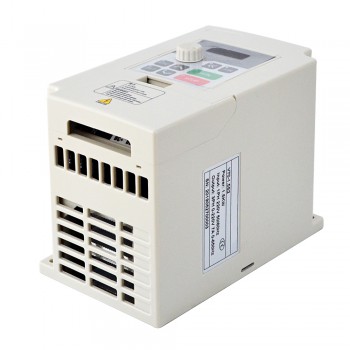 Inverter VFD a frequenza variabile 1.5KW 2HP 7A 220V VFD per controllo velocità motore mandrino