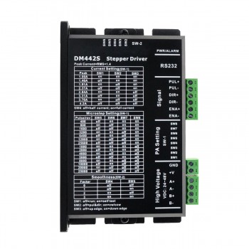 Kit CNC motore passo-passo a 1 asse 1,26Nm 1,8 Gradi Nema 23 Motore passo-passo e driver passo-passo digitale