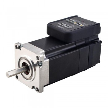 NEMA 23 ha integrato il servomotore CC senza spazzola del servomotore facile 130w 3000rpm 0.45Nm 20-50VDC