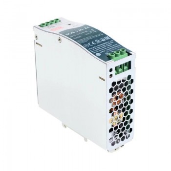 Mean Well SDR-120-24 Alimentatore CNC 120W 24VDC 5A 115/230VAC con funzione PFC Alimentatore su guida DIN