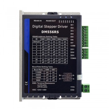 Driver passo-passo Modbus RS485 0,5-5,6 A 24-48 V CC per motore passo-passo Nema 17, Nema 23, Nema 24