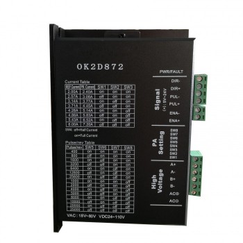 Kit CNC motore passo-passo 1 asse 4,5Nm 1,8 Gradi Nema 34 Motore passo-passo e driver