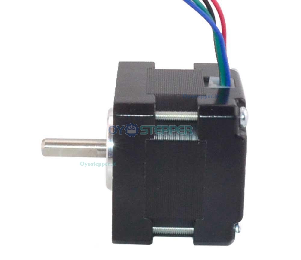 Nema 16 Bipolar Stepper Motor 1.8 Degree 18Ncm (25.5oz.in) 0.65A 39x39x34mm 4 Wires